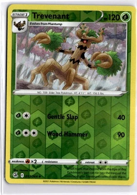 Trevenant Uncommon SWSH08: Fusion Strike 017/264 LP - Image 1 of 2