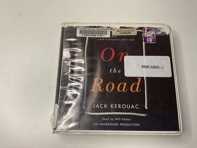 Jack Kerouac On the Road Audio Book Read by Matt Dillon 9  CD Box Set ex-library - Image 1 of 4