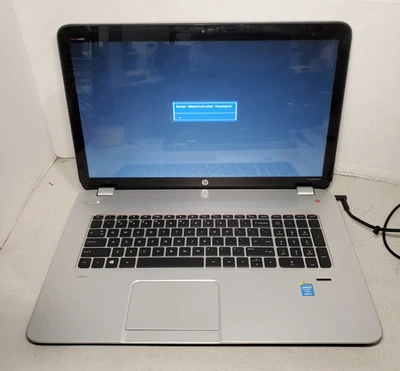 HP ENVY TS 17 CORE i7-4700MQ 8GB RAM No HDD/SSD/OS! BIOS PW! #69 - Image 1 of 4