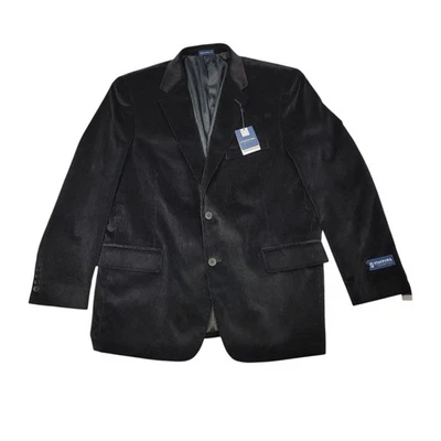 Stafford Corduroy Sport Coat Men's 44R Jacket Blazer Stretch Classic Fit Casual - Image 1 of 4