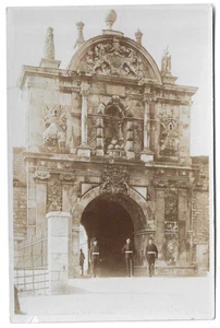 DEVON - ENTRADA A LA CIUDADELA, PLYMOUTH Welch Foto Real Postal - Imagen 1 de 1