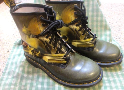 Botas Dr. Martens, The National Gallery, para mujer talla 7 tonos verdes Foto 1 de 4