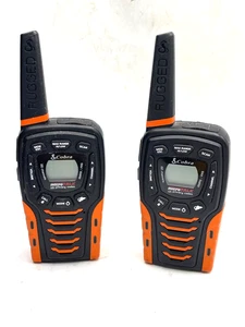 2 Cobra ACXT645 Rugged Micro Talk 2 Way Radio Handset 35 Mile Range Tested/VIDEO - Picture 1 of 7