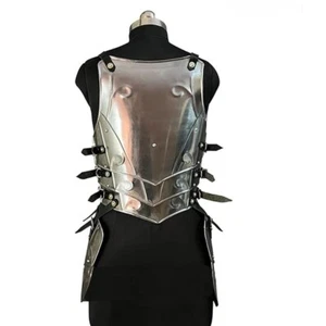 Armatura Cavaliere Medievale, Fantasia Femminile Petto & Tesset Armatura, Cosplay, Sca, Larp - Foto 1 di 3