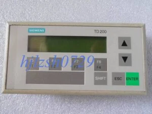 1pc Used Siemens Text Display TD200 6ES7272-0AA30-0YA1 - Picture 1 of 4