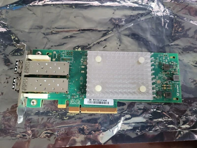 Dell QLogic QLE2692L-DEL 16GB Dual Port Fibre Channel Host Bus Adapter w/ LC SFP - Image 1 of 4