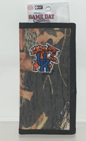 Game Day Outfitters University Kentucky Camo Mens Card Holder Wallet Cover