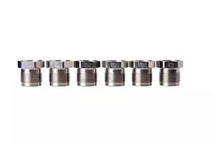 Fleece Stainless Fuel Supply Tube Nuts For 2003-2022 Dodge Ram 5.9L/6.7L Diesel - Bild 1 von 4