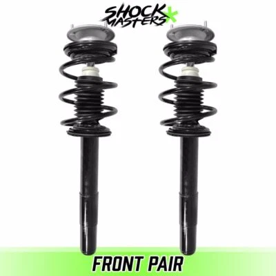 Front Pair Complete Struts Coil Spring Assemblies For 1997-2000 BMW 528i - Изображение 1 из 4