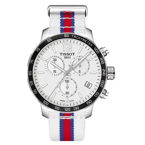 Tissot Men's Quickster Chronograph NBA Los Angeles Clippers Watch NEW Cover