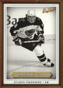 2006-07 Beehive Wood #97 Marian Hossa