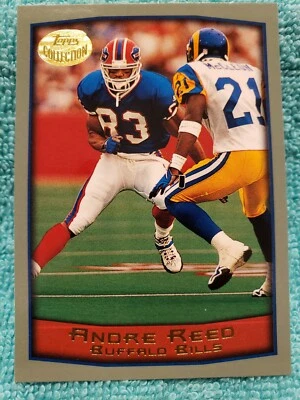 1999 TOPPS COLLECTION ANDRE REED #307 BUFFALO BILLS - Image 1 of 4