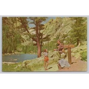 Postcard Dream Lake Rocky Mountain National Park CO Dreaming About One Got Away - Picture 1 of 2