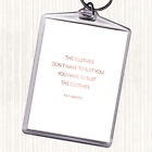 Rose Gold Karl Lagerfield Suit The Clothes Quote Bag Tag Keychain Keyring