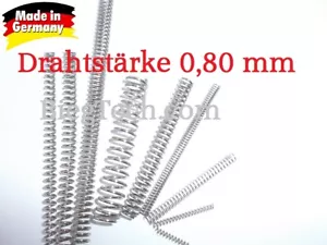 Druckfeder, Feder, Federstahl DIN 10270-3 (s)0,80 mm - Bild 1 von 1