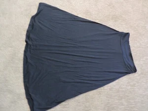 CKW Women Navy High-Waisted Stretch Maxi Skirt Poly/rayon/span SZ 2X W35/L42 - Picture 1 of 3