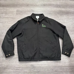 Vintage Peter Millar Jacke Herren XXL 2XL Schwarz Bomber Full Zip Windbreaker Golf - Bild 1 von 12