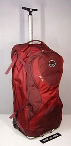 OSPREY Ozone High Road LT 28" Red Rolling Carry-On Luggage Suitcase Pack Wheels - Picture 1 of 12