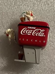 1990 "Have a Coke and a Smile" Coca-Cola Ornament - Picture 1 of 11