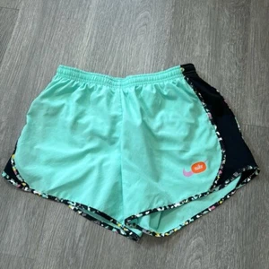 Mint Green Unique Fun Girl's Nike Running Athletic Shorts Size XL - Picture 1 of 6