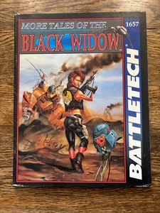 BATTLETECH: More Tales of the Black Widow Scenario Pack FASA #1657 - GC - Picture 1 of 5