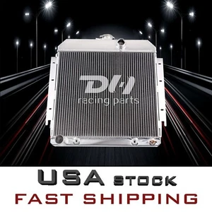 3 Row Radiator For 1963-1966 Dodge Dart Plymouth Valiant/Barracuda 2.8/3.7/4.5L - Picture 1 of 10
