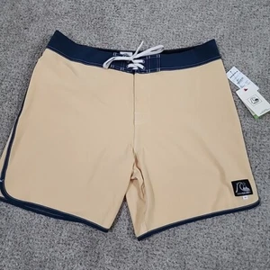 Quiksilver Original Scallop Boardshorts - New W Tags - Size 36 (E2) - Picture 1 of 9