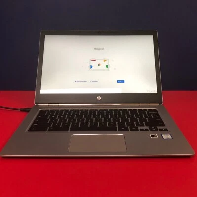 Chromebook HP 13 G1 Intel M7-6Y75 16GB RAM 32GB SSD Chrome OS 1 año de garantía Foto 1 de 3