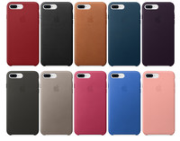 Apple iPhone 8 Plus & 7 Plus Case 🍎 Genuine Leather Case 🛡️ Brand New