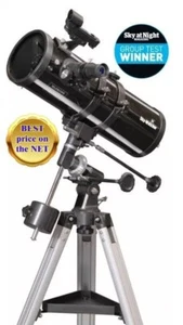 SKYHAWK-1145P EQ1 114MM (4.5") F/500 PARABOLIC NEWTONIAN REFLECTOR TELESCOPE - Picture 1 of 2