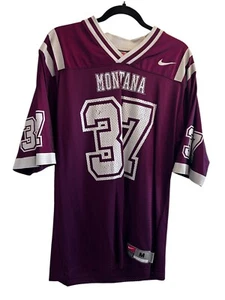 Vintage Y2K Nike Montana Grizzlies Mesh Football Jersey Number 37 M 2000s - Picture 1 of 8