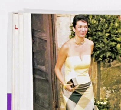 Ghislaine Jeffrey Epstein Prince Andrew Robert Maxwell RARE 2003 MAGAZINE REPORT - Image 1 of 4