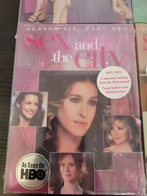 sex-and-the-city dvd Lot SEE DESCRIPTION FOR SEASONS - Image 1 of 4