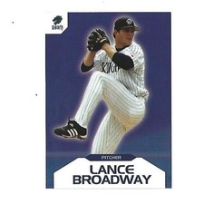 2007 Charlotte Knights Lance Broadway