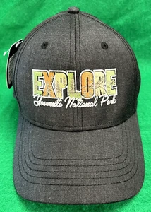 New w/Tags Charcoal Heather Explore Yosemite National Park Ace Hat Cap - NWT - Picture 1 of 13