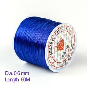 Transparent Elastic String Wire Thread Crystal Line Beading Cord Jewelry Needle