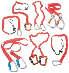 🌟Proto JLANSMPLKIT Web & Bungee Tool Lanyard Kit W Carabineers 6" 24" 42" Sizes - Picture 1 of 6