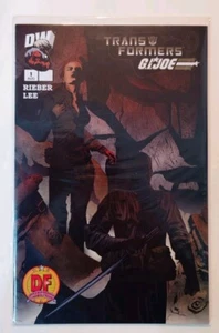 Transformers/G.I.Joe #1 Dynamic Forces Alternate Cover 4290/5500 COA Sealed - Bild 1 von 2