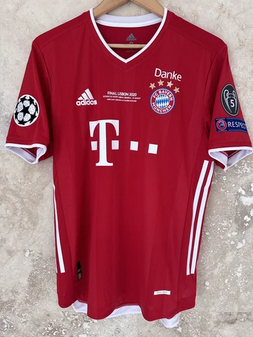 Bayern Munich Lewandowski UEFA Champions League Final 2020 player issue jersey Cover