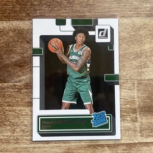 2022-23 Panini Donruss - Rated Rookie #224 MarJon Beauchamp (RC) - Bucks - Bild 1 von 3