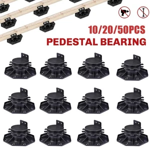 Adjustable Decking risers - Decking / Timber Support -Quick Pack of 10 18-30 mm - Picture 1 of 33