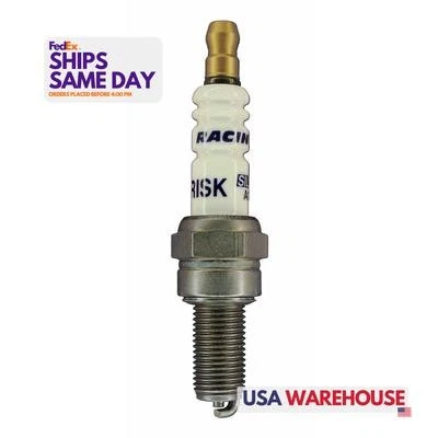 Bujías Brisk A10S, una se adapta a enchufes plateadas carreras rendimiento carreras piezas Foto 1 de 4