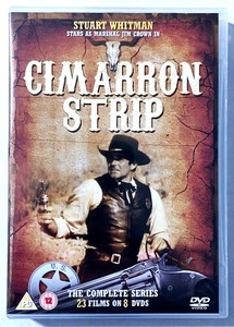 REGION 2 Cimarron Strip: The Complete Series (23 Films on 8 DVDs) REGION 2 PAL - Bild 1 von 4