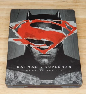 Batman v Superman: Dawn of Justice (Blu-ray & DVD) Best Buy Exclusive Steelbook - Picture 1 of 3