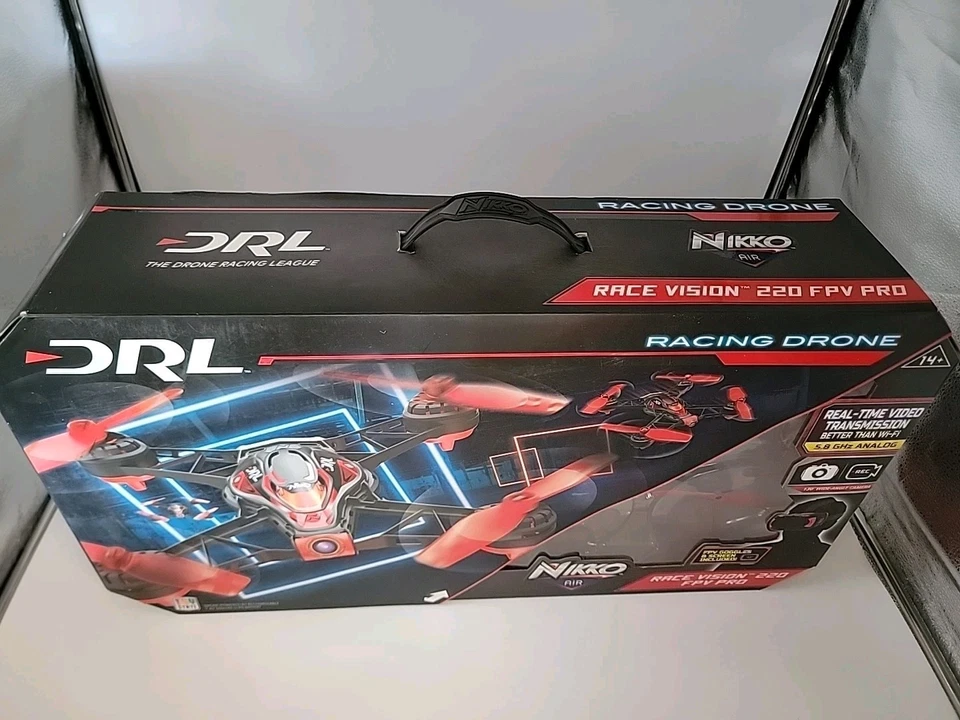 Drone DRL Nikko Race Vision 220 FPV Pro 2017 rojo nuevo Foto 1 de 4