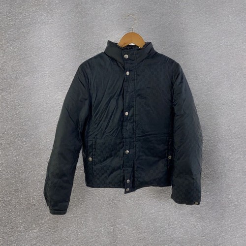 Piumino Gucci 44 Nylon Nvy Modello All Over 185390.Z4063 Autentico #ED ZGA