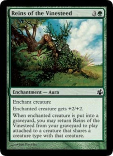 Reins of the Vinesteed - Morningtide #134/150 MTG Magic The Gathering - Image 1 of 1
