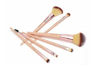 Technic Brush Spoolie Angled Eyeliner Eyebrow Powder Make-Up Brush Set - Picture 1 of 4