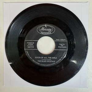 The Blue Crystals - Broke Up / Queen of All the Girls 7" 45 rpm Vinyl Single - Picture 1 of 4