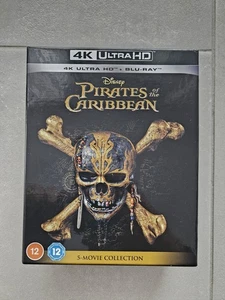 Fluch der Karibik - Pirates of the Caribbean 1 - 5 4k UHD + Blu Ray Box Set - Bild 1 von 5